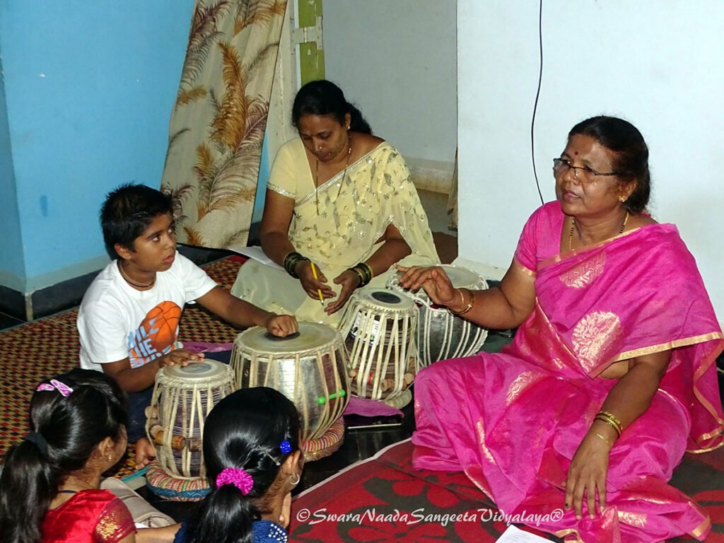 Teaching Hindustani Music at Swara Naada Sangeeta Vidyalaya Hubbali