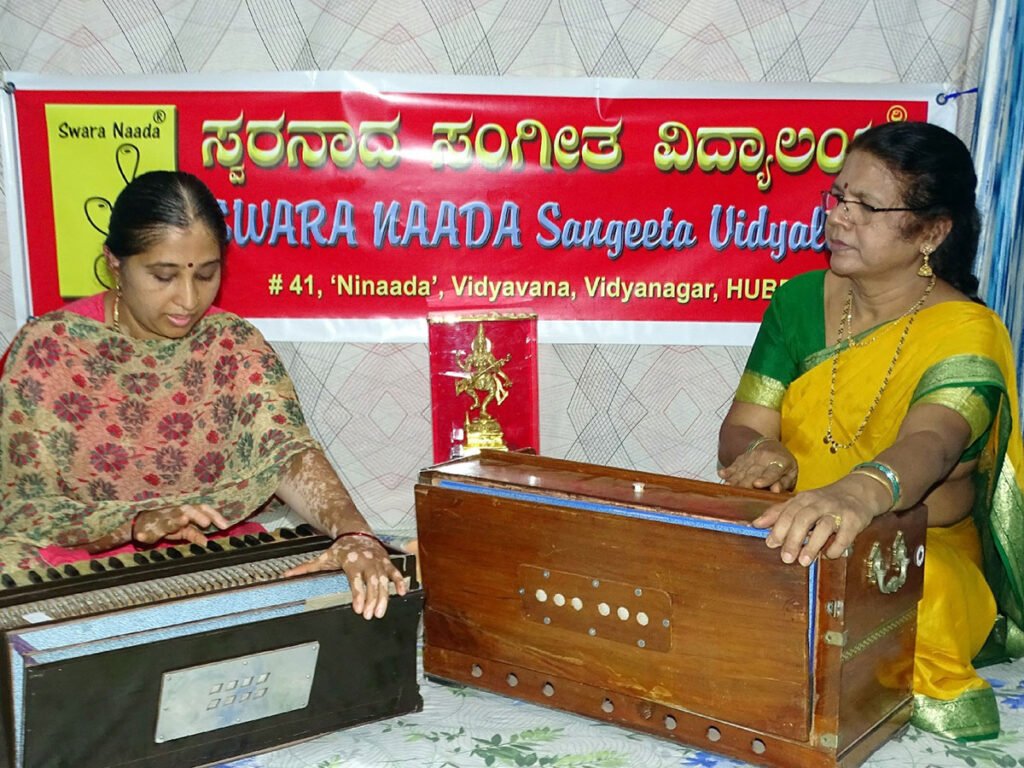 Teaching Hindustani Music at Swara Naada Sangeeta Vidyalaya Hubbali