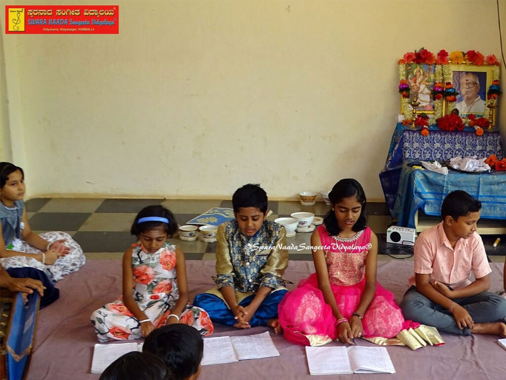 Teaching Hindustani Music at Swara Naada Sangeeta Vidyalaya Hubbali